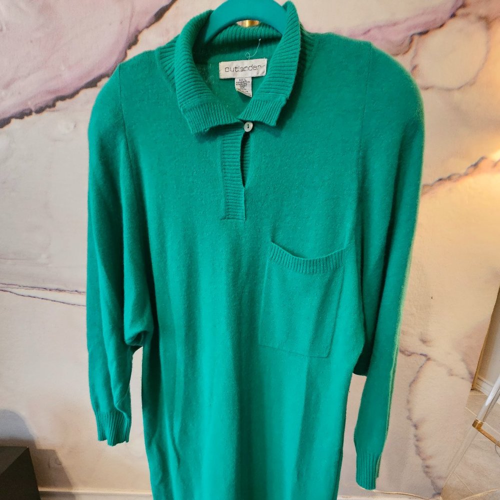 Vintage Outlander Lambswool Angora Dress